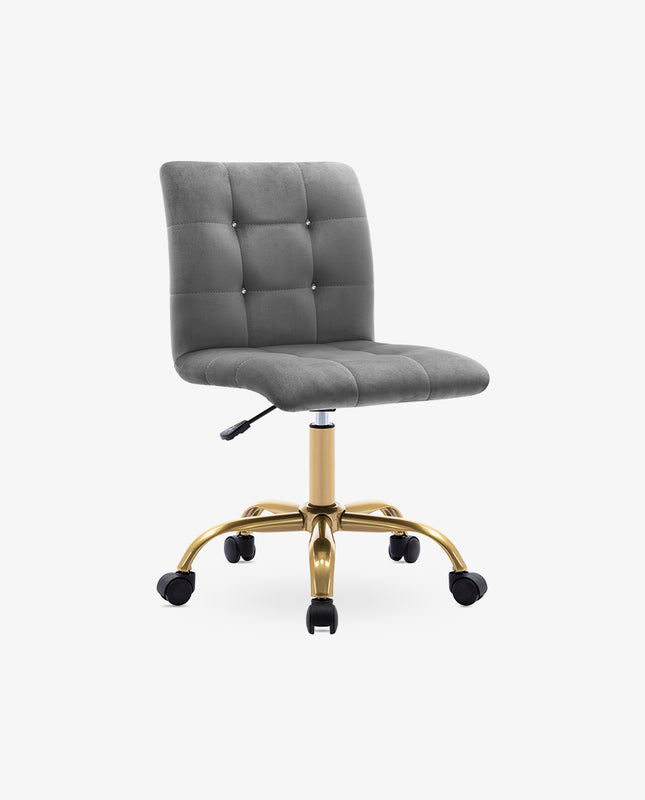 duhome Jersey City Rhinestone Tufted Task Chair