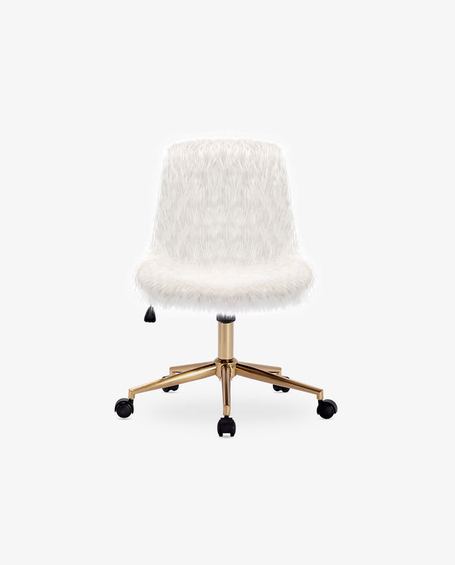Duhome Kauai Fluffy Faux Fur Desk Chair