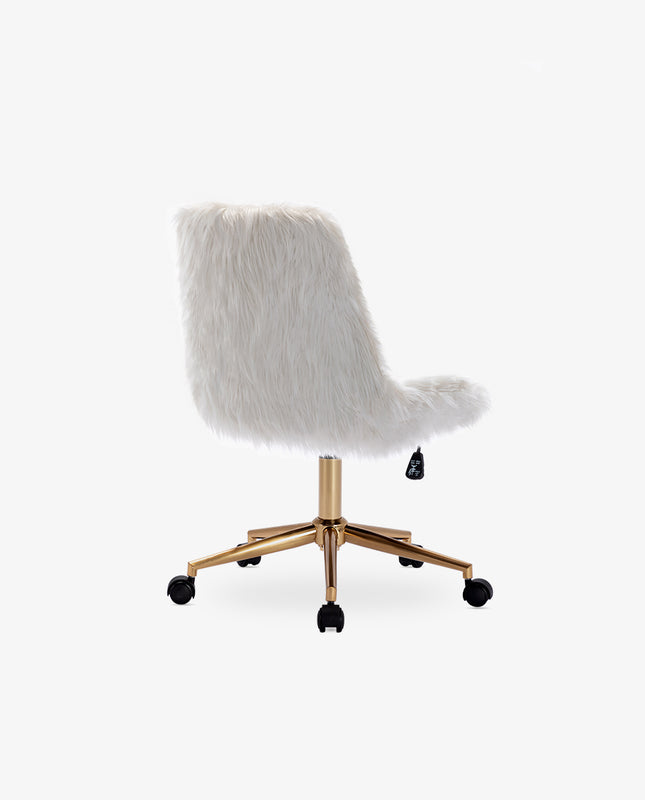 Duhome Kauai Fluffy Faux Fur Desk Chair