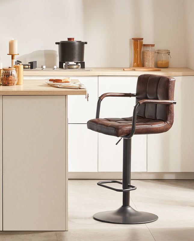 Duhome Las Vegas Breathable Bar Stools Set Of 2