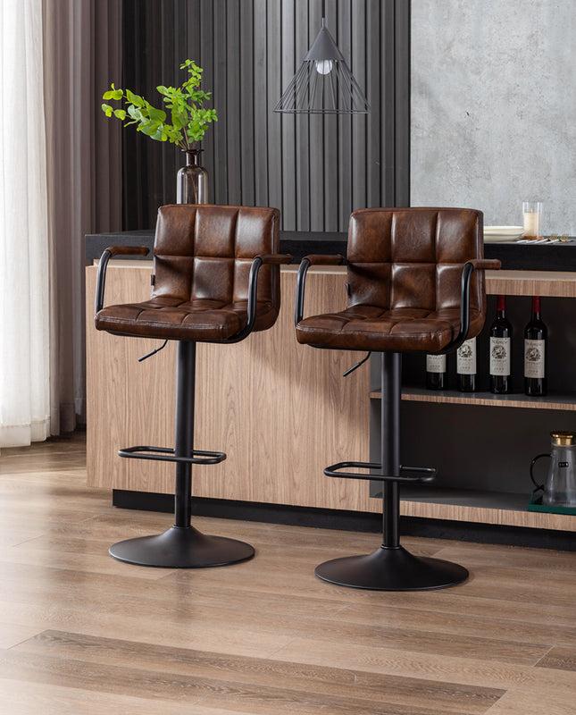 Duhome Las Vegas Breathable Bar Stools Set Of 2