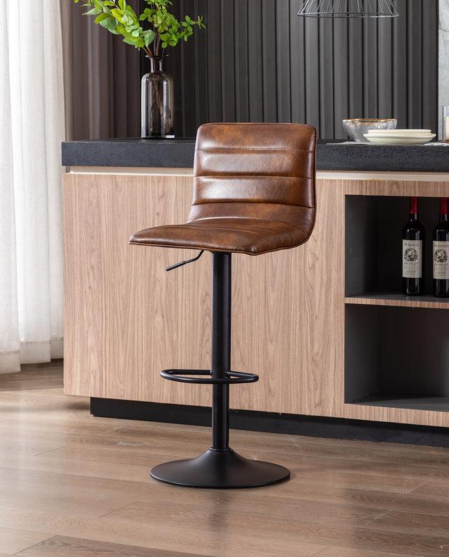 Duhome Louisville Horizontal Stitched Bar Stool