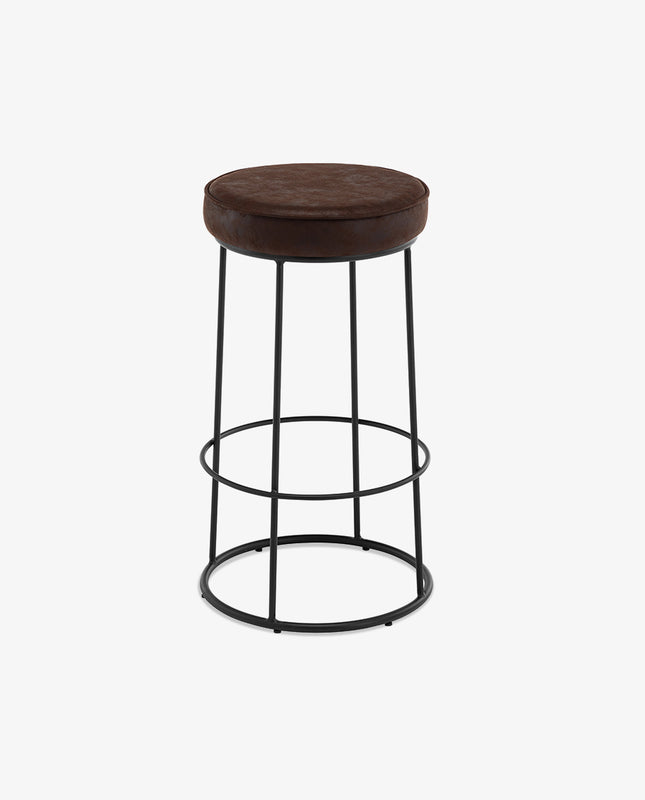 duhome Milwaukee Round Bar Stools Set of 2