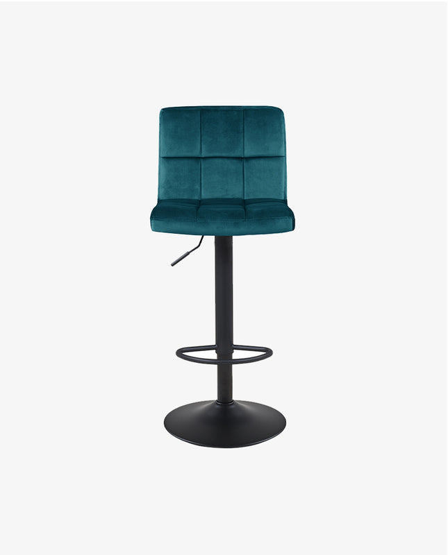 Duhome Modesto Velvet Swivel Bar Stools Set Of 2