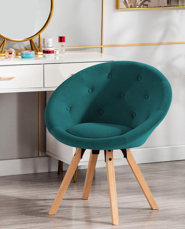 Duhome Mystic Tufted Velvet Papasan Chair