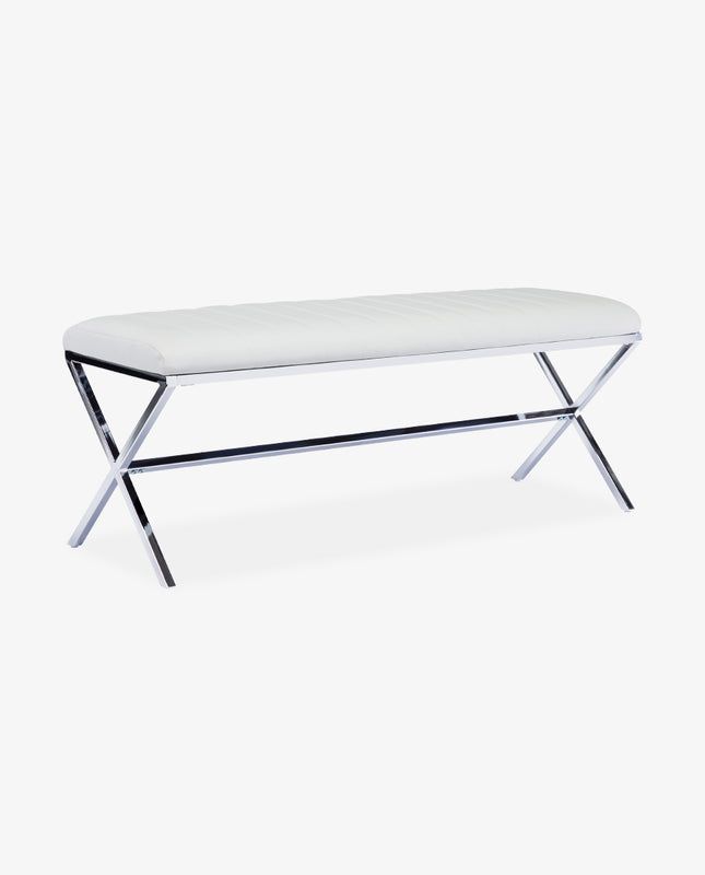 duhome Naples Channel Tufted Dining Bench