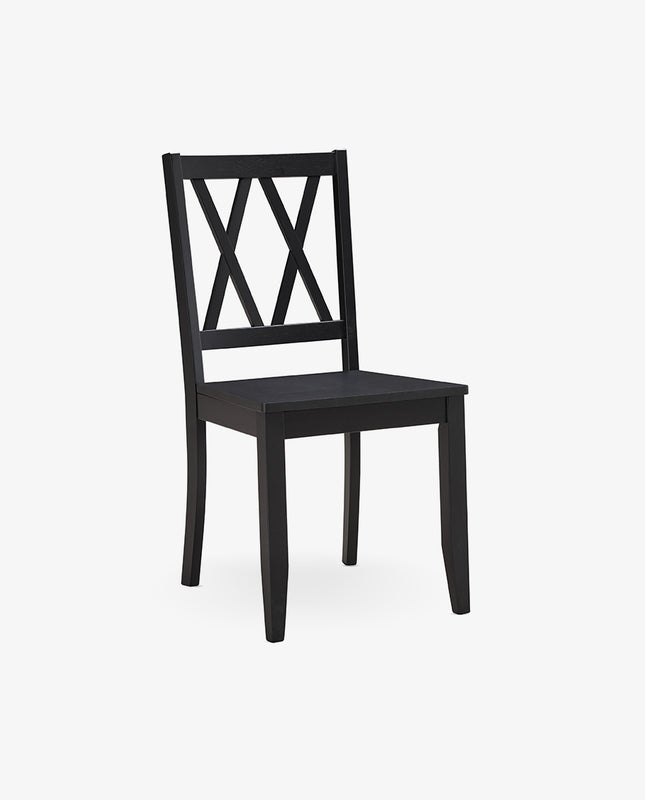 duhome Newark X-Back Side Chairs Set of 2
