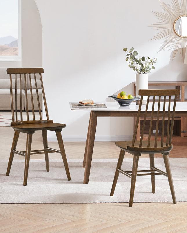 Duhome Newport Spindle Dining Chairs Set Of 2