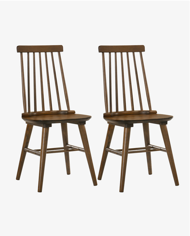 duhome Newport Spindle Dining Chairs Set of 2