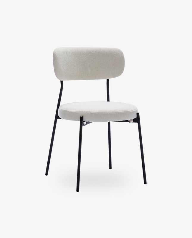 duhome Pasadena Padded Boucl¨¦ Side Chairs Set of 2