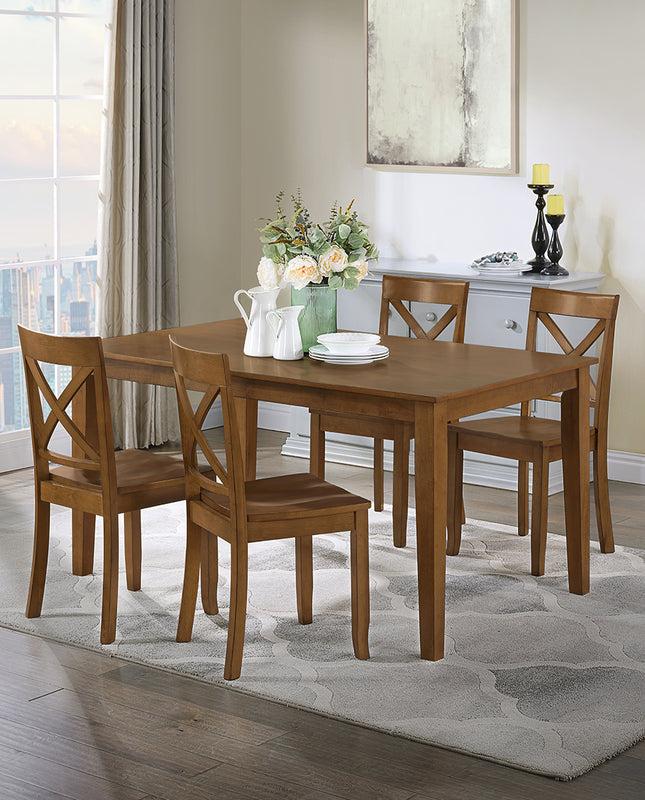 Duhome Pocatello X-Back Dining Chairs Set Of 2
