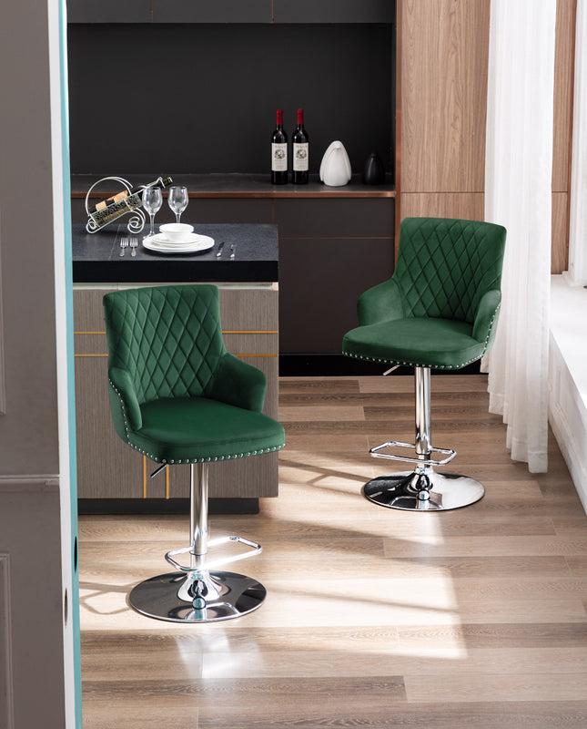 Duhome Richmond Decorative Nails Bar Stool