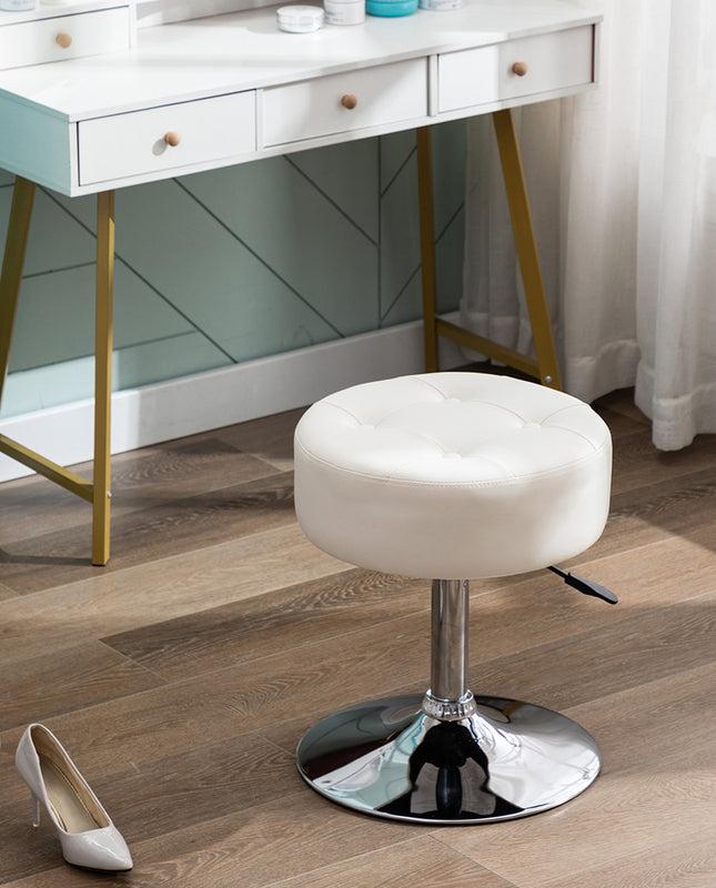 Duhome Rochester PU Leather Vanity Stool