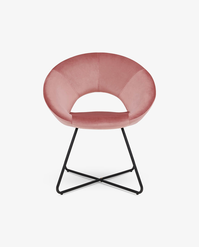 Duhome Saipan Black Base Papasan Chair