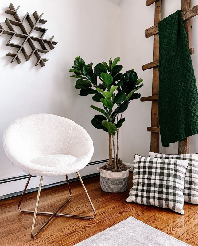 Duhome San Antonio Crisscross Papasan Chair