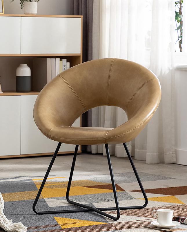 Duhome San Diego Faux Leather Papasan Chair
