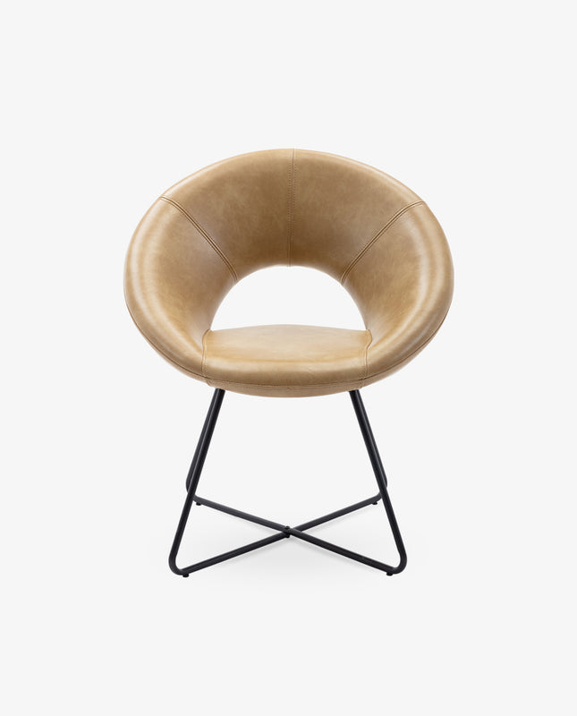 Duhome San Diego Faux Leather Papasan Chair