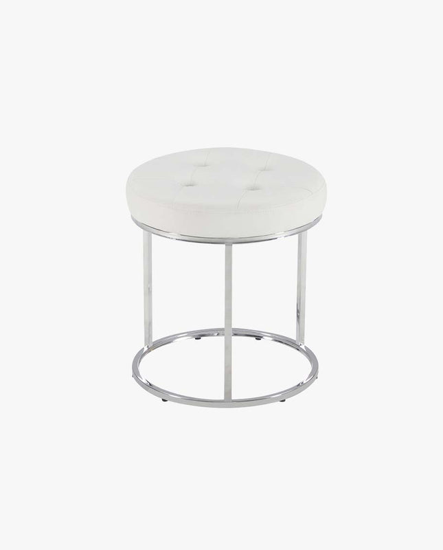 duhome San Juan Round Open Base Vanity Stool