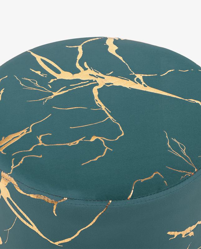 Duhome Santa Clarita Hot Stamping Pattern Ottoman