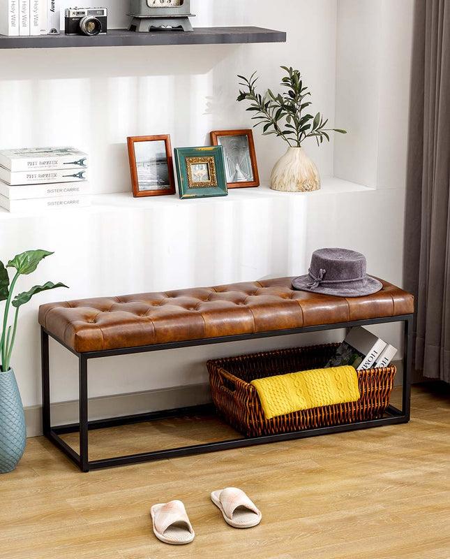 Duhome Scottsdale Tufted Rectangular Base Bench