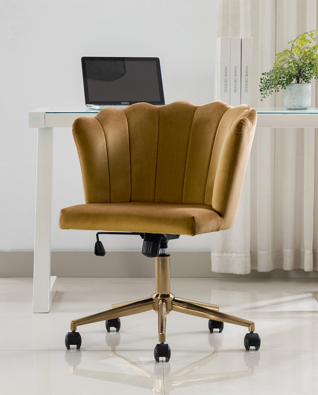Duhome Springfield Lotus Velvet Task Chair