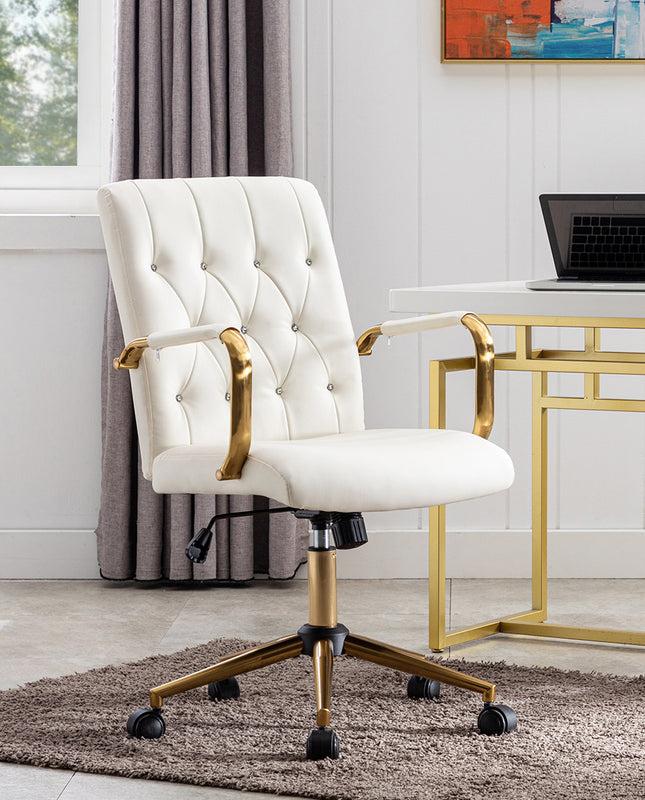 Duhome Tampa Bay Rhinestone Tufted Task Chair