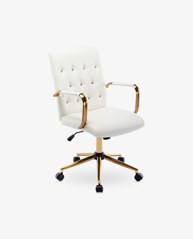 duhome Tampa Bay Rhinestone Tufted Task Chair