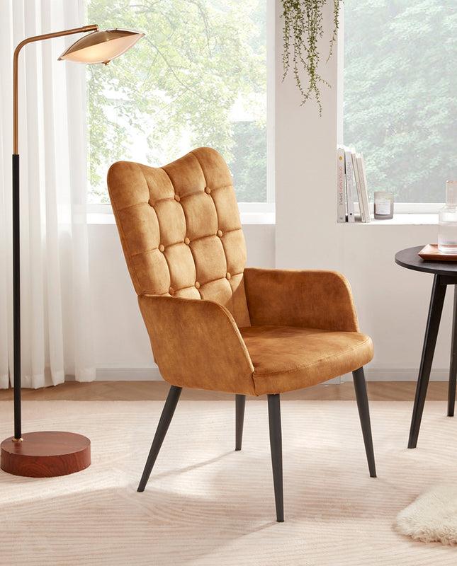 Duhome Tinian Button Tufting Wingback Chair