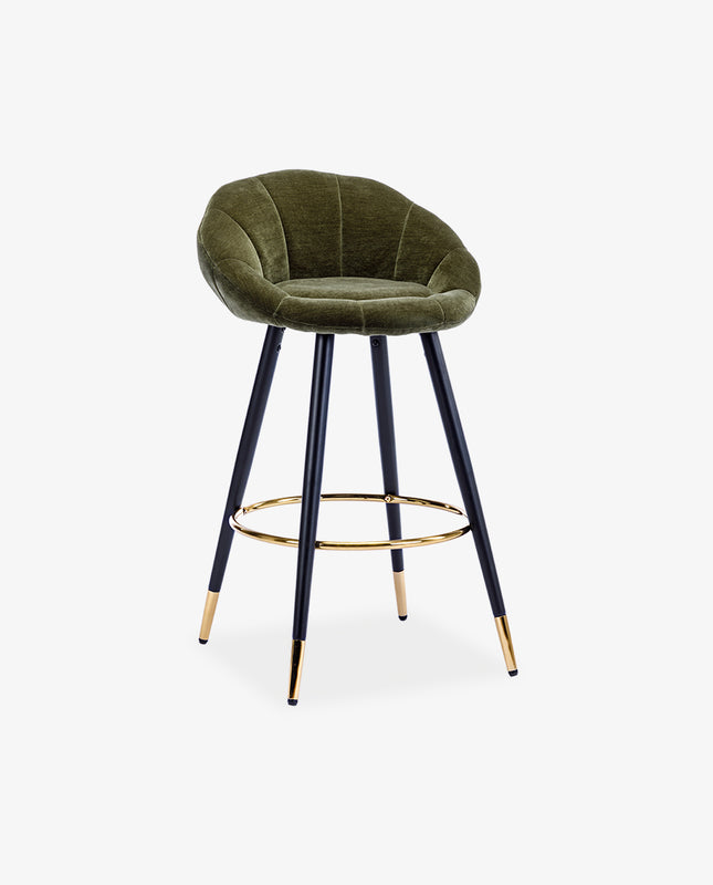 duhome Tulsa Blooming Flower Bar Stools Set of 2