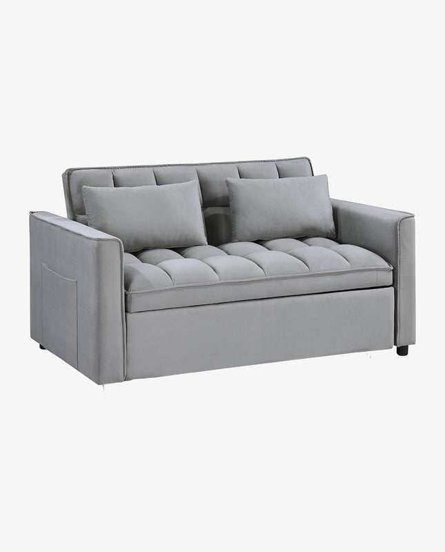 duhome Natchitoches Pull Out Loveseat Sleeper Sofa Bed