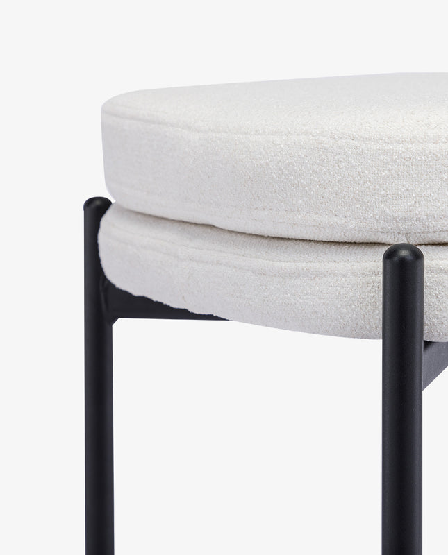 Duhome Plano Backless Double-Layered Counter Stools Set Of 2