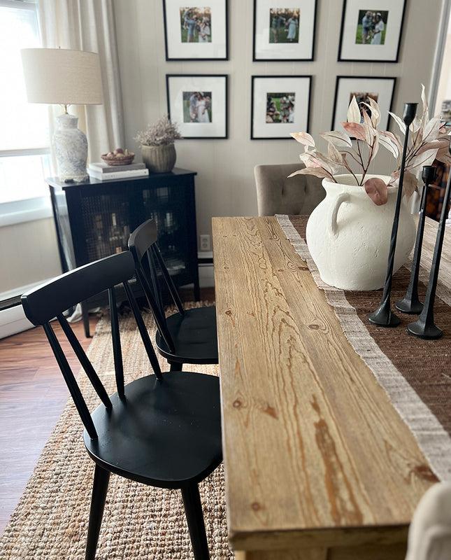 Duhome Townsend Windsor Wooden Dining Chairs Set Of 2