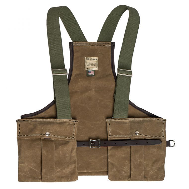 duluth pack SKU: C-370_WAX_KHK Upland Game Vest
