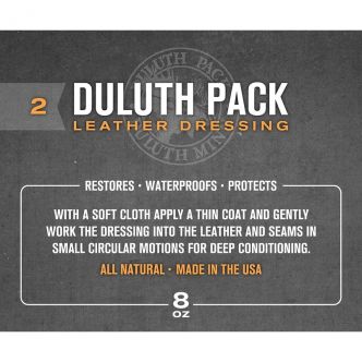 Duluth Pack SKU: DF-002 8oz Leather Dressing