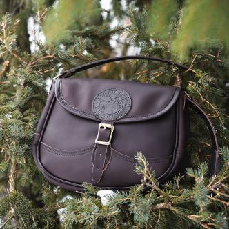 duluth pack SKU: L-121 Medium Leather Shell Purse