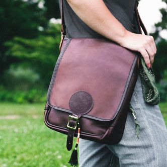 Duluth Pack SKU: L-136 Leather Haversack