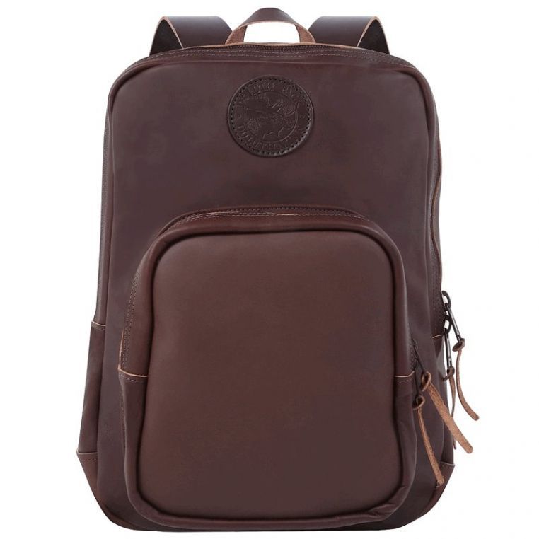 duluth pack SKU: L-161 Leather Standard Backpack