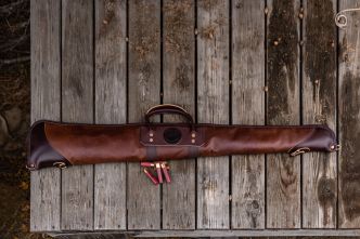 Duluth Pack SKU: LB-510 Bison Leather Shotgun Case