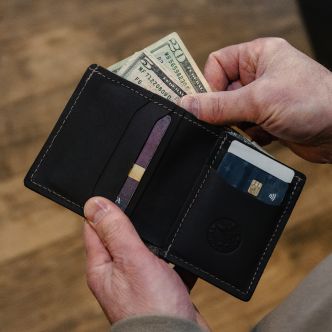 Duluth Pack SKU: NSL-0001 NEW Leather Bifold Wallet