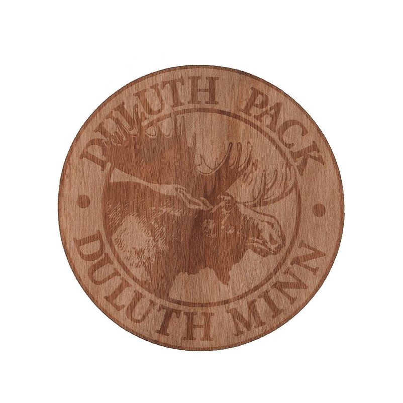 duluth pack SKU: WC-0001 Wooden Sticker