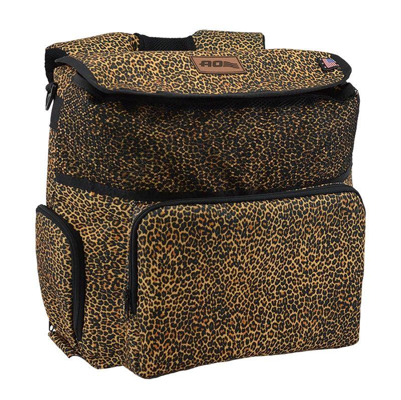 duluth pack SKU: AOC-0012 AO Leopard Print Backpack Cooler - 18 Pack