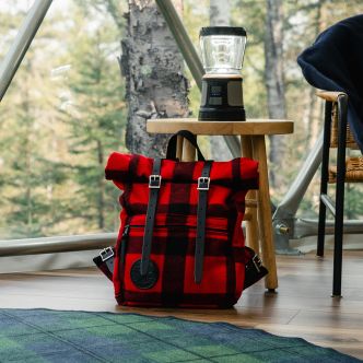 Duluth Pack SKU: B-512W_CLASSIC Classic Wool Roll-Top Scout Pack