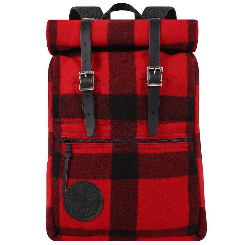 duluth pack SKU: B-512W_CLASSIC Classic Wool Roll-Top Scout Pack