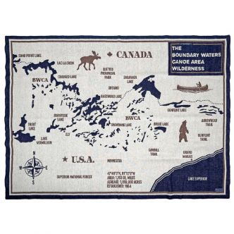 Duluth Pack SKU: FAR-0012 Faribault Wool Throw Blanket