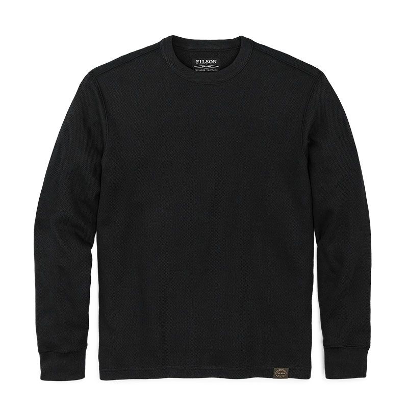 duluth pack SKU: FIL-0091 Filson Waffle Knit Thermal Crewneck
