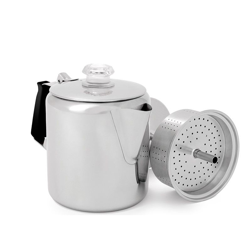duluth pack SKU: GSI-0051 Glacial Stainless Steel Percolator