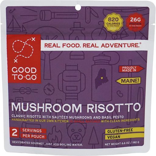 duluth pack SKU: GTG-0001 Good To-Go Herb Mushroom Risotto