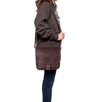 Duluth Pack SKU: L-321 Leather Conceal & Carry Mini Haversack