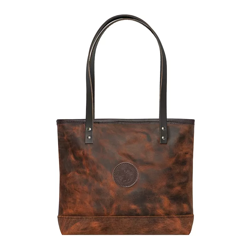 duluth pack SKU: LB-1271_HER NEW Heritage Leather Lakewalk Tote