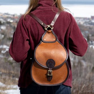 Duluth Pack SKU: LB-180 Bison Leather Lady Slipper Pack